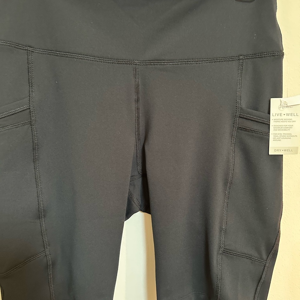 Black High-Waisted Leggings